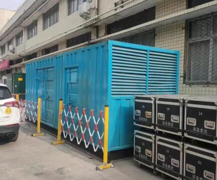 鹤峰静音发电机租赁